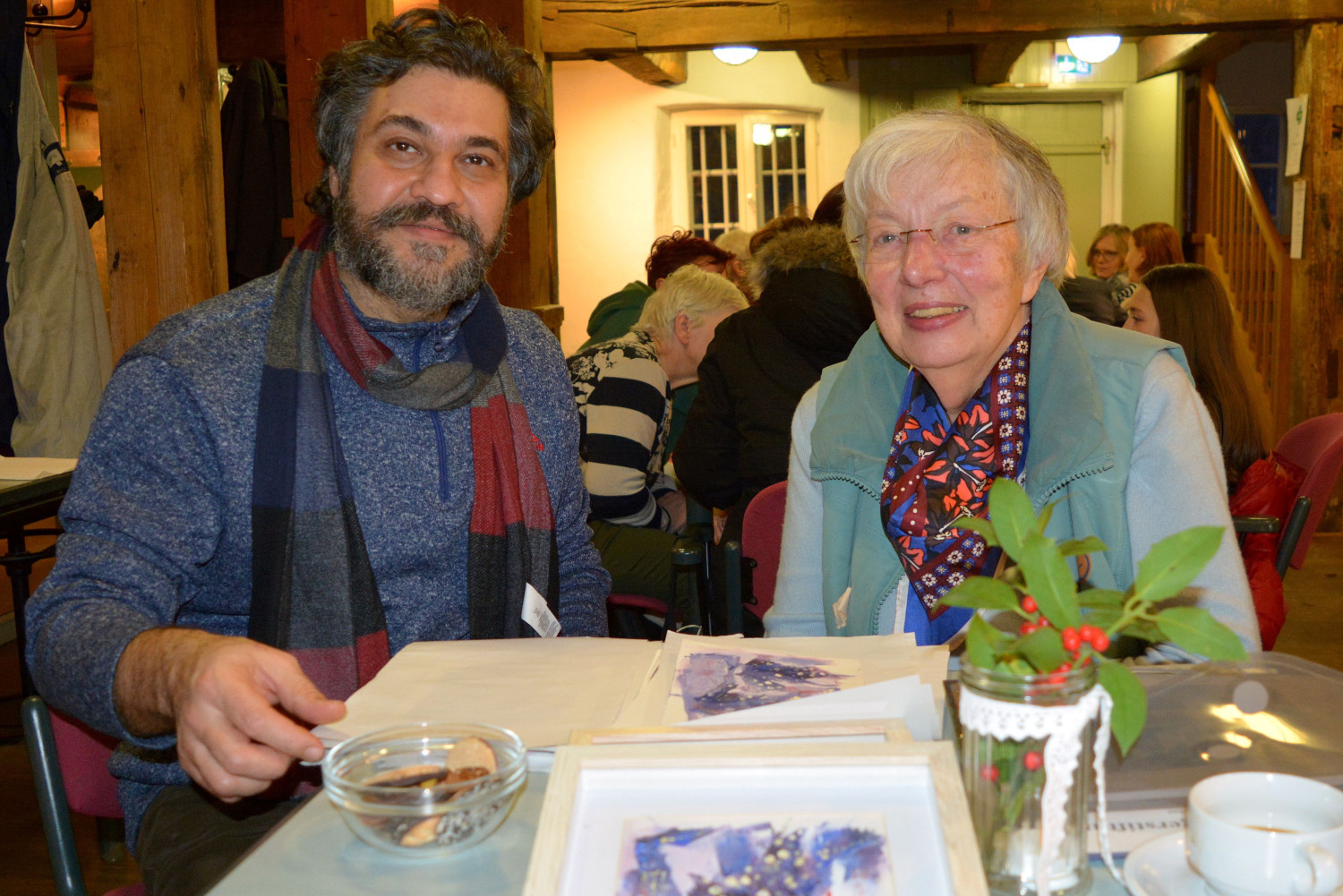 CAFE INTERNATIONAL Hamid Dastgerdi und Ursula Otten v3