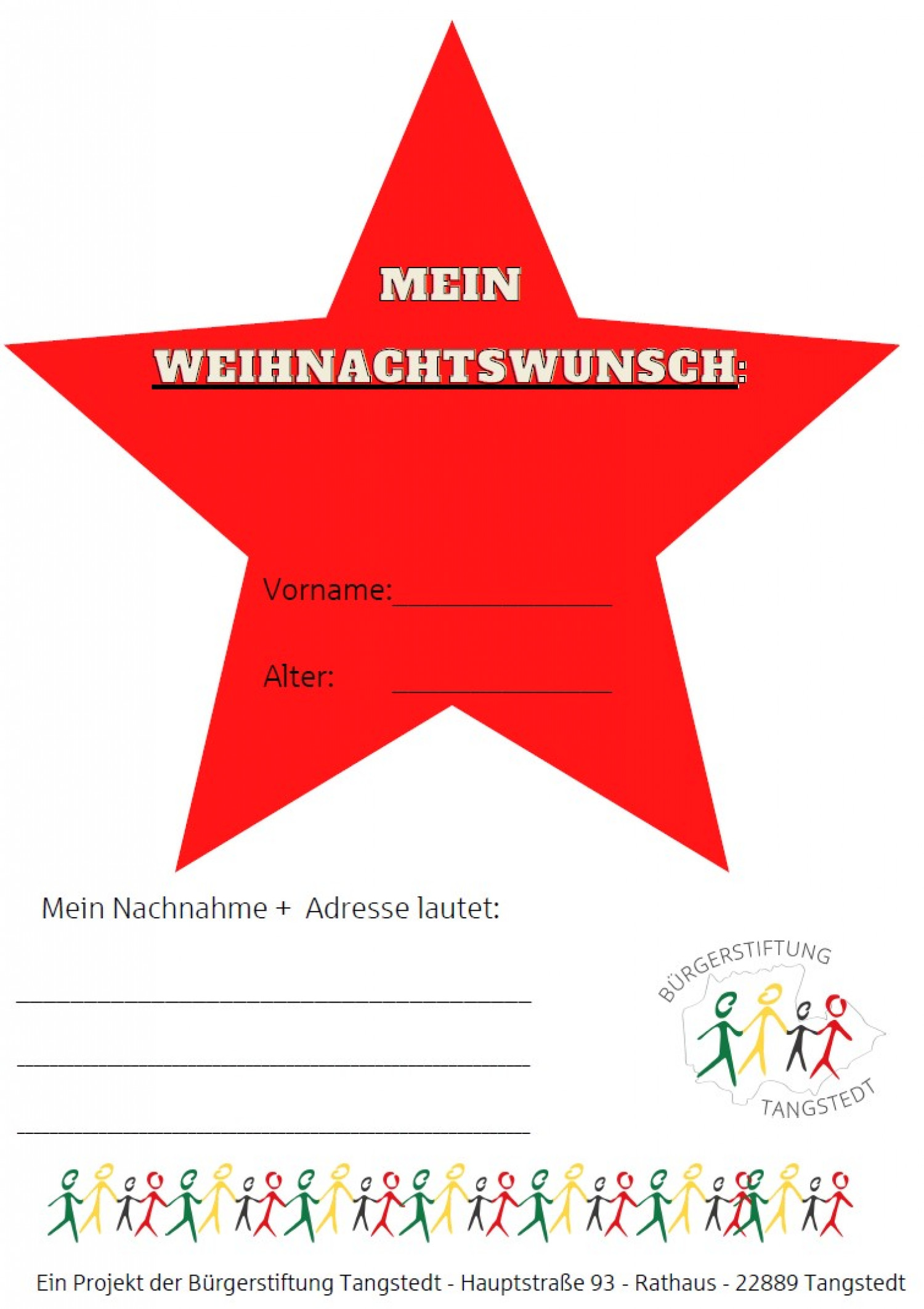 Weihnachtssternaktion