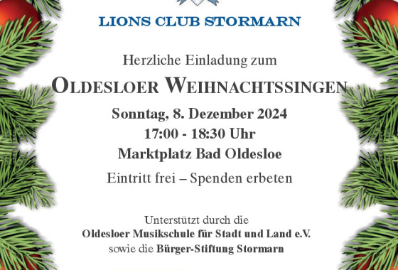 Oldesloer Weihnachtssingen 2024