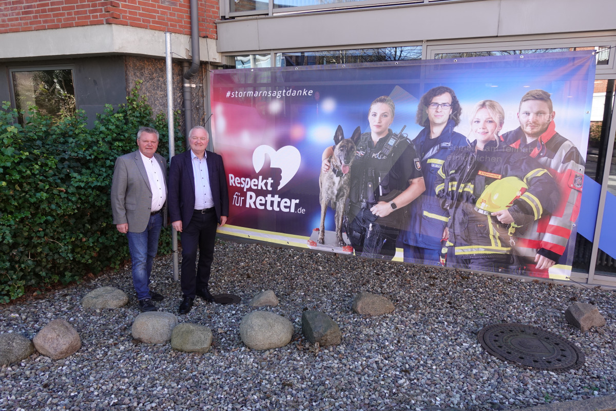 Respekt fuer Retter in Stormarn Foto Kreis Stormarn