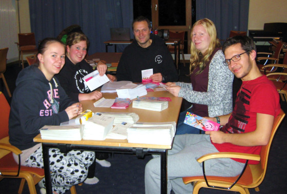 Seminarpause Flyereintueten